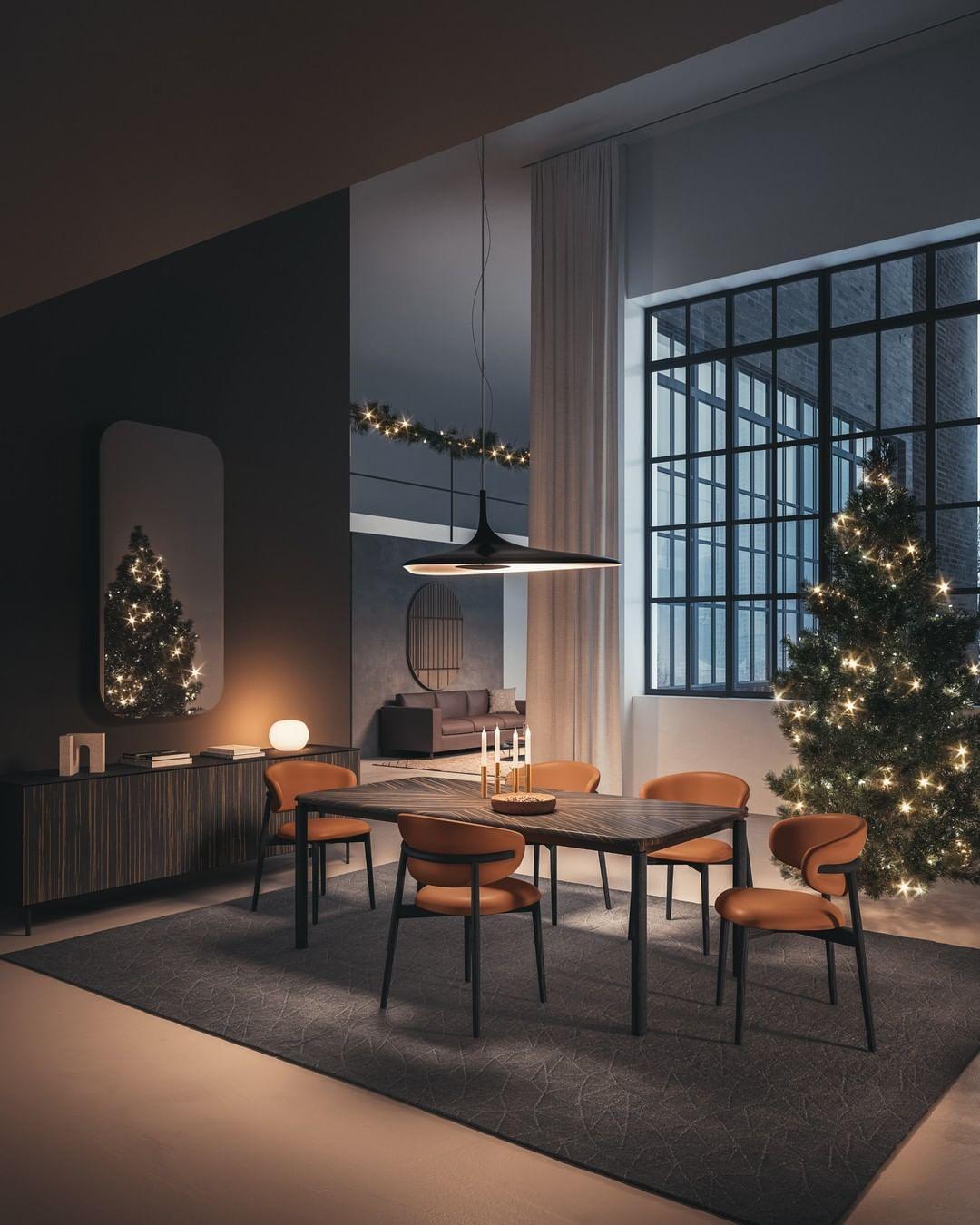 Krzesło OLEANDRO ciemnobeżowa ekoskóra z drewnianą podstawą Calligaris Eye on Design