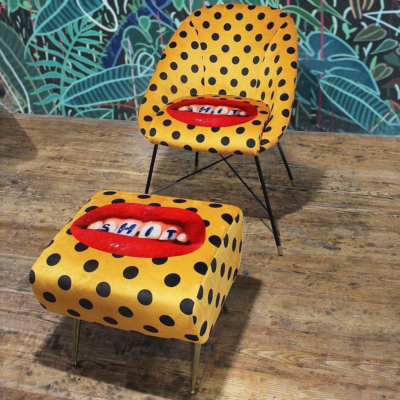 Krzesło SHIT żółty Seletti Eye on Design