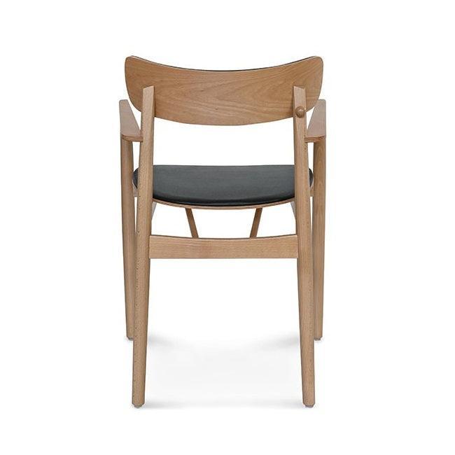 Krzesło z podłokietnikami NOPP B-1803 lite drewno bukowe Fameg Eye on Design