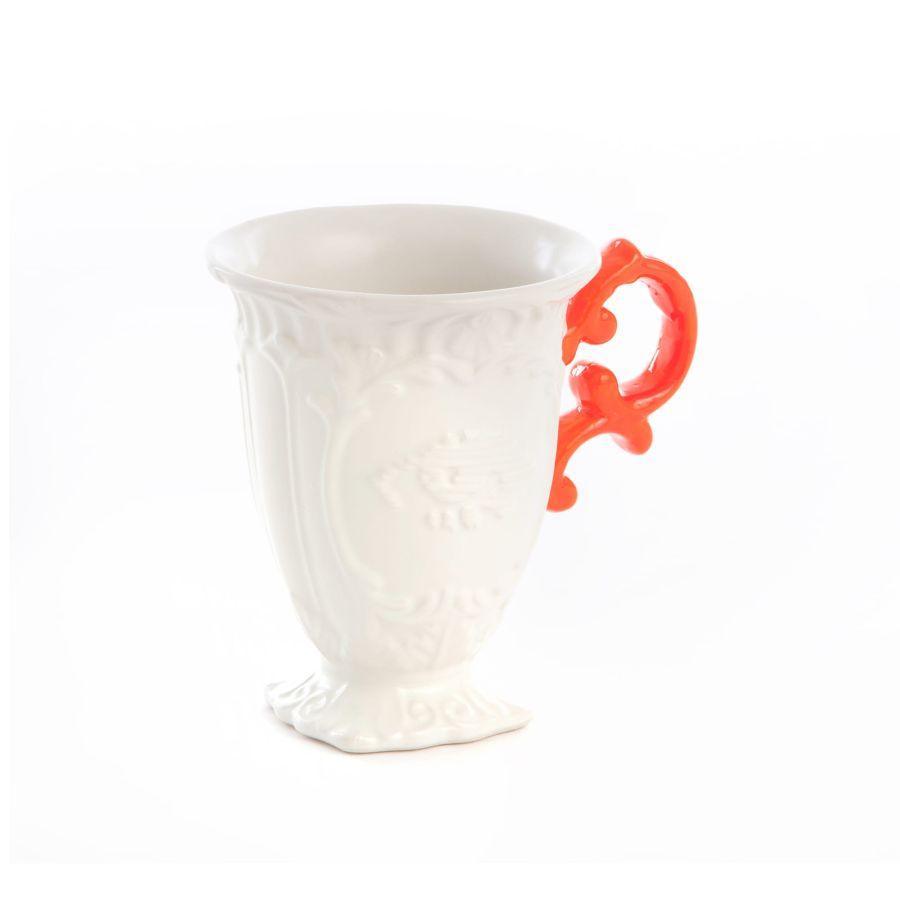 Kubek I-WARES I-MUG pomarańczowy Seletti Eye on Design