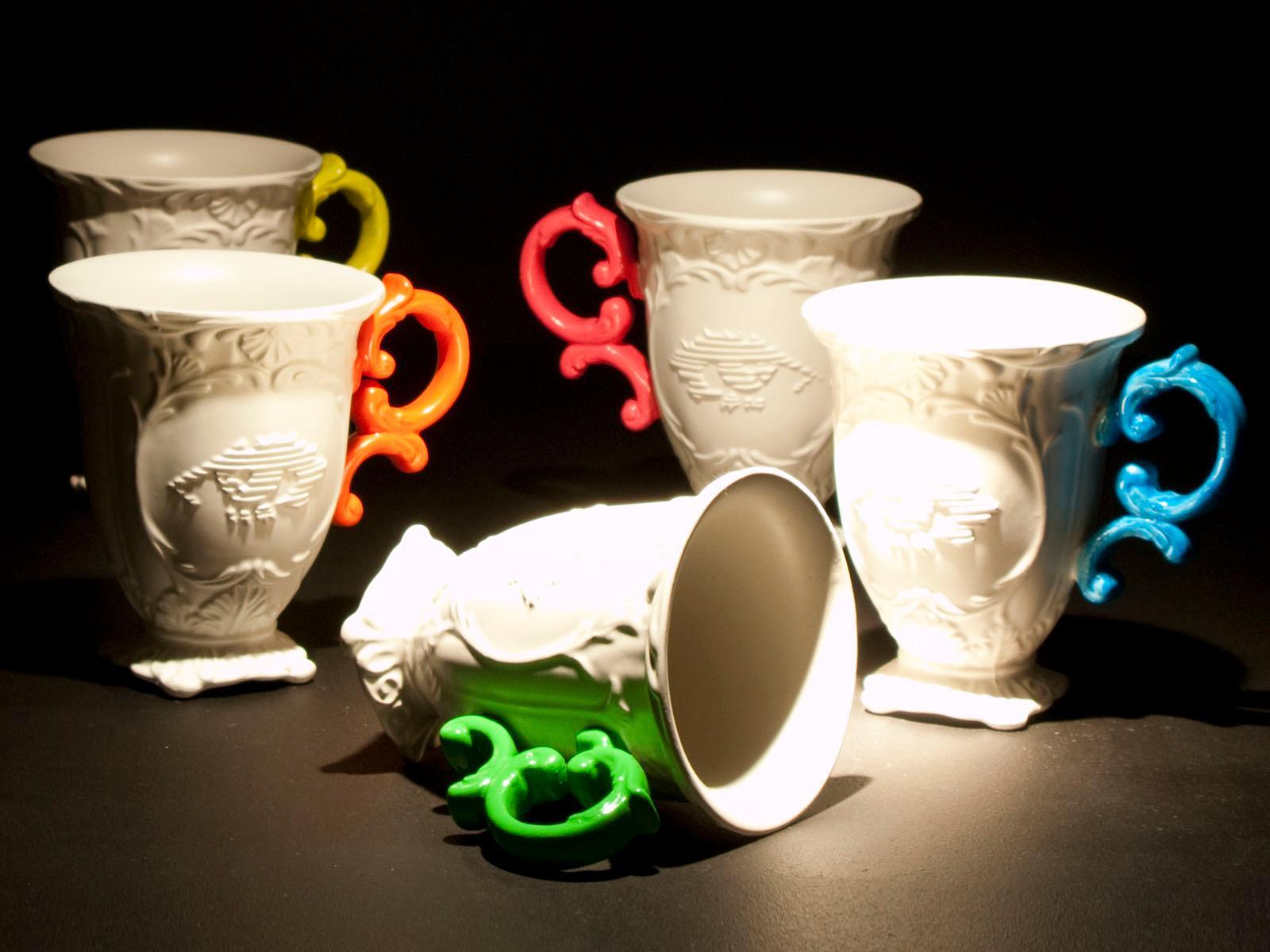 Kubek I-WARES I-MUG zielony Seletti Eye on Design