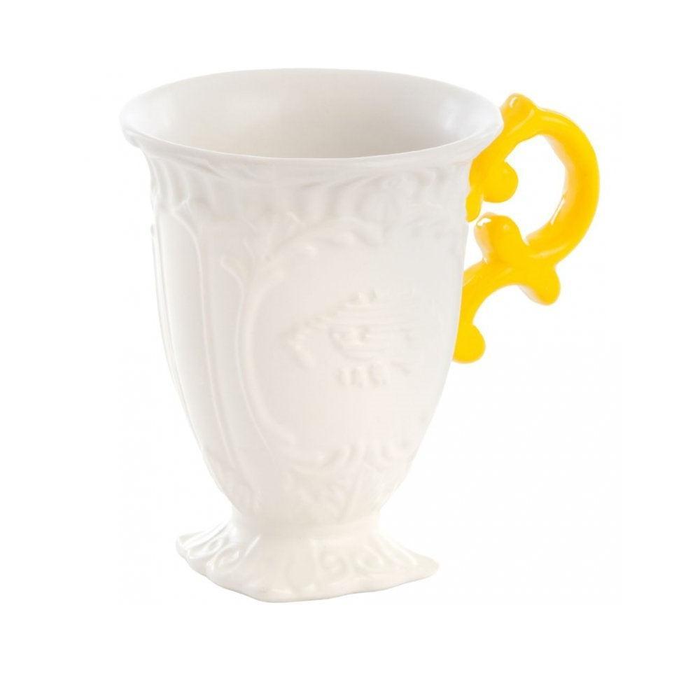 Kubek I-WARES I-MUG żółty Seletti Eye on Design