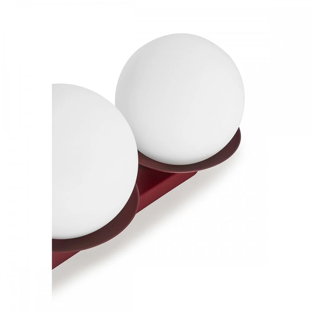 Deckenleuchte KUUL TRIO burgund