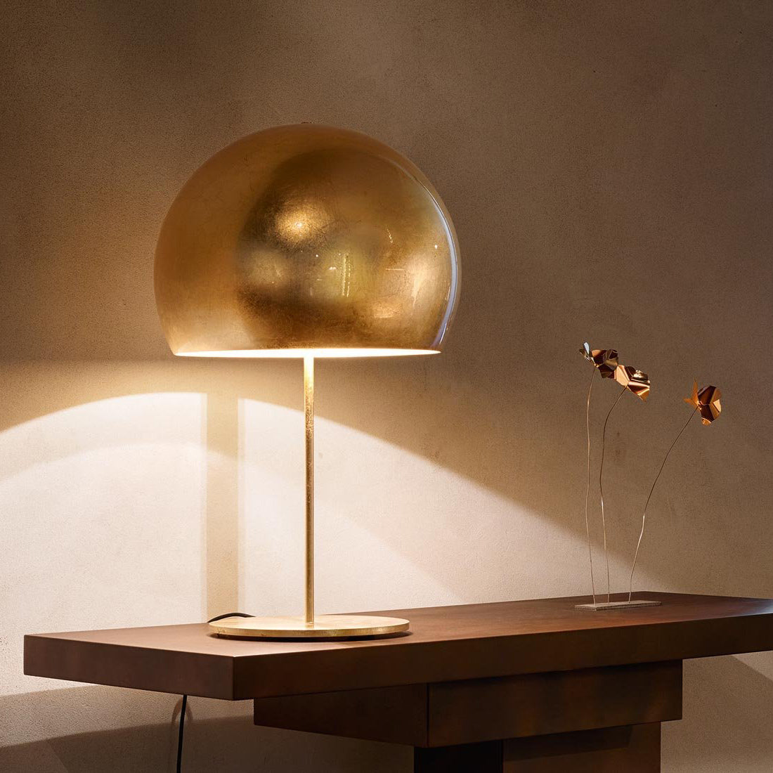 Lampa stołowa LALAMPADA złoty