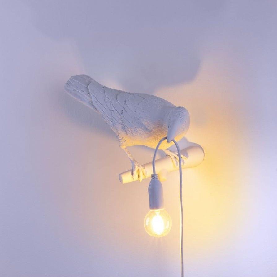 Lampa BIRD LOOKING RIGHT biały Seletti Eye on Design