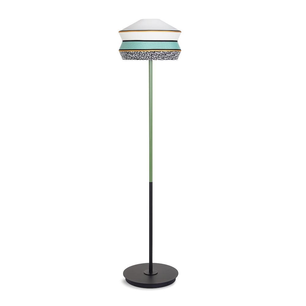 Lampa podłogowa CALYPSO ANTIGUA miętowy Contardi Eye on Design