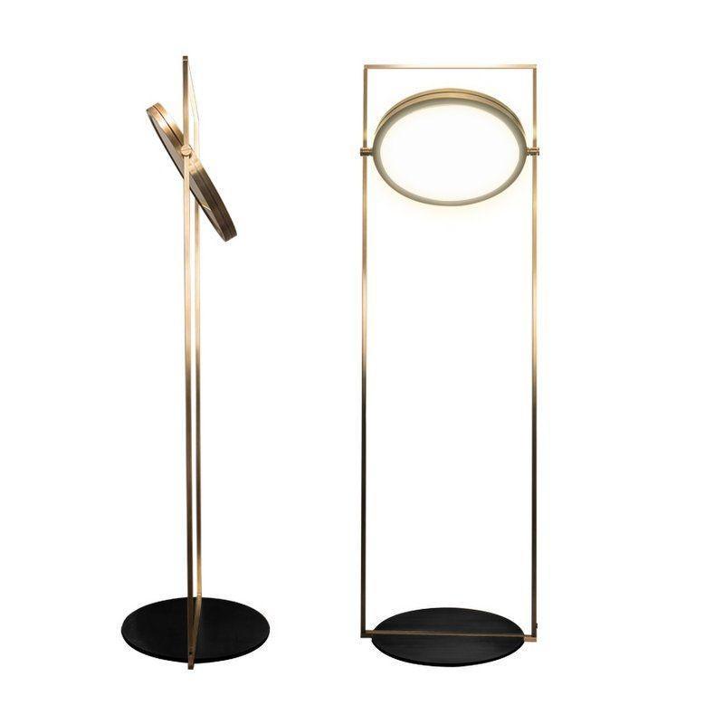 Lampa podłogowa DORIAN satynowy brąz Contardi Eye on Design
