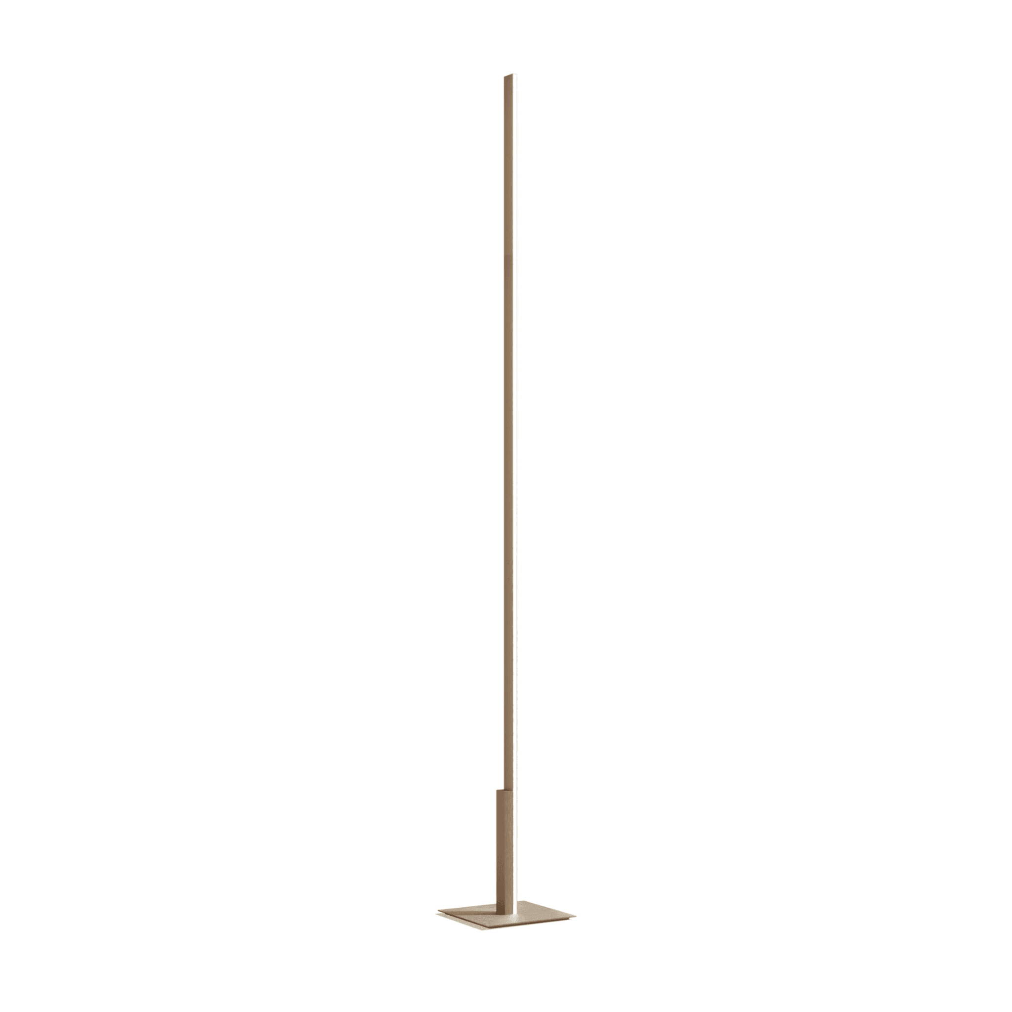 Lampa podłogowa FLY satynowy złoty Contardi 247 cm Eye on Design