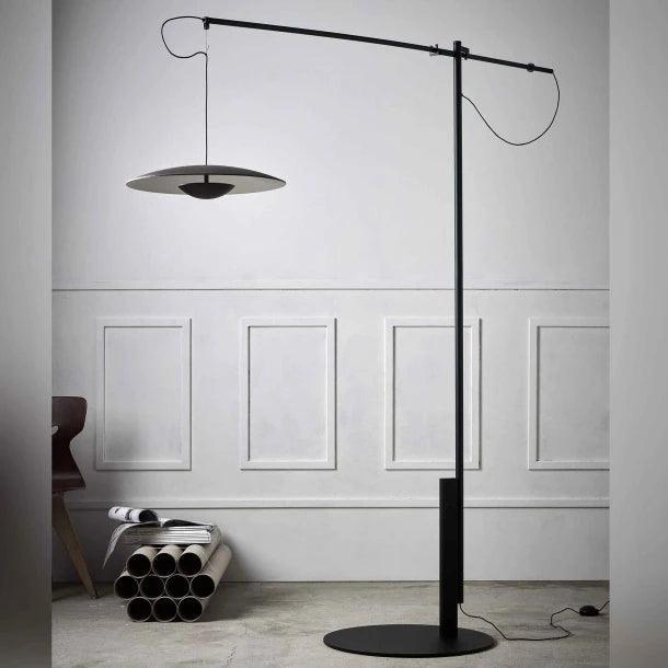 Lampa podłogowa GINGER ciemnobrązowy Marset Eye on Design