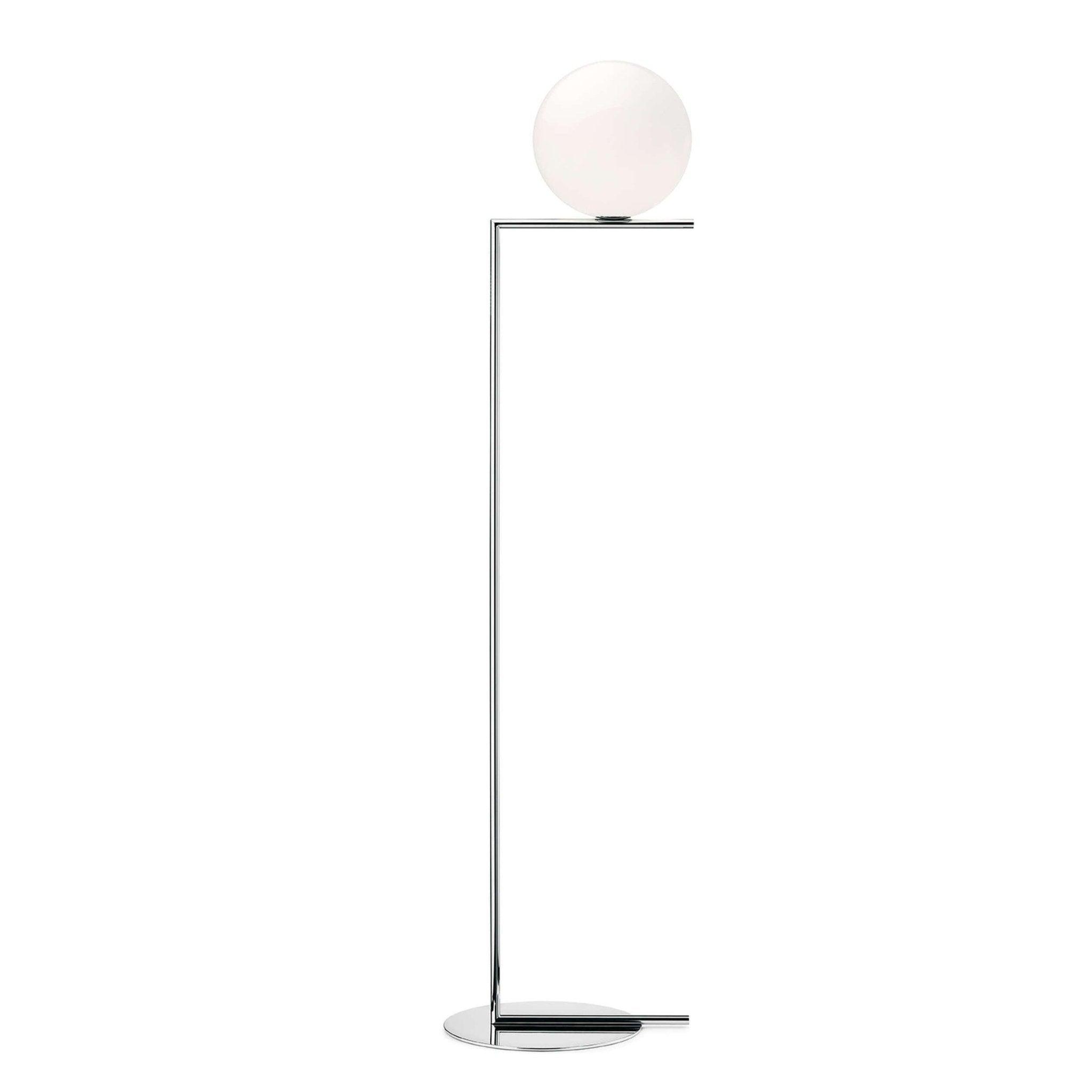 Lampa podłogowa IC LIGHTS chromowany Flos M bez żarówki Eye on Design