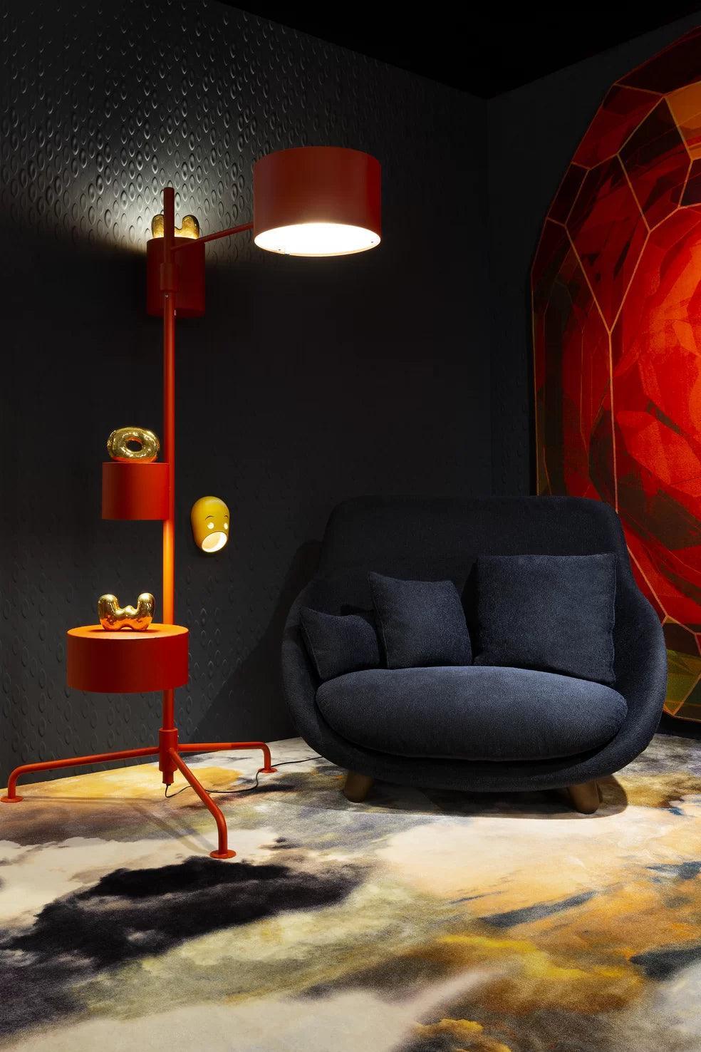 Lampa podłogowa STATISTOCRAT żółto-pomarańczowy Moooi Eye on Design