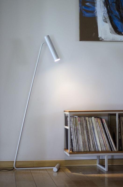 Lampa podłogowa STORK aluminiowa Loftlight Eye on Design
