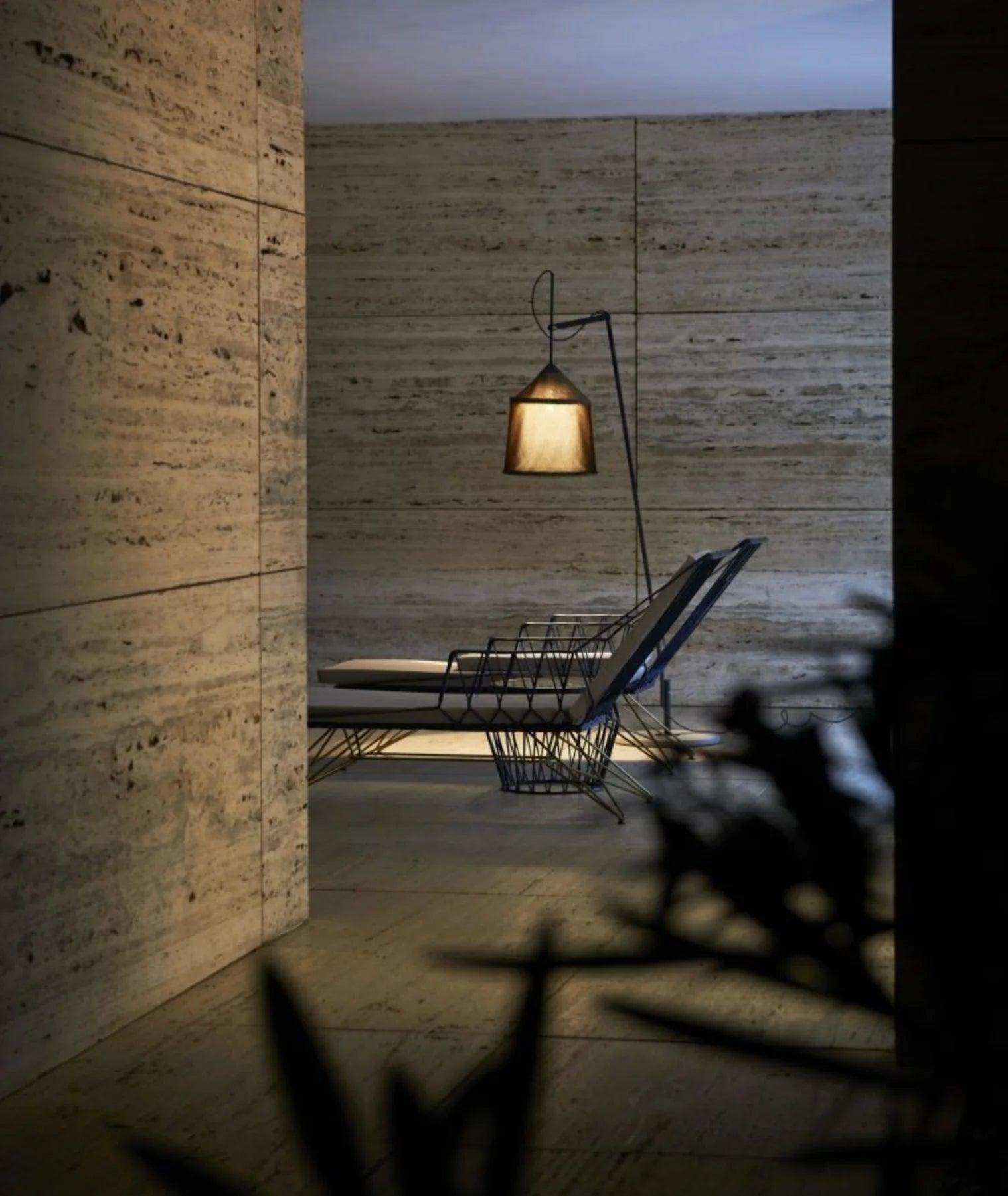 Lampa podłogowa zewnętrzna JAIMA zielony Marset Eye on Design