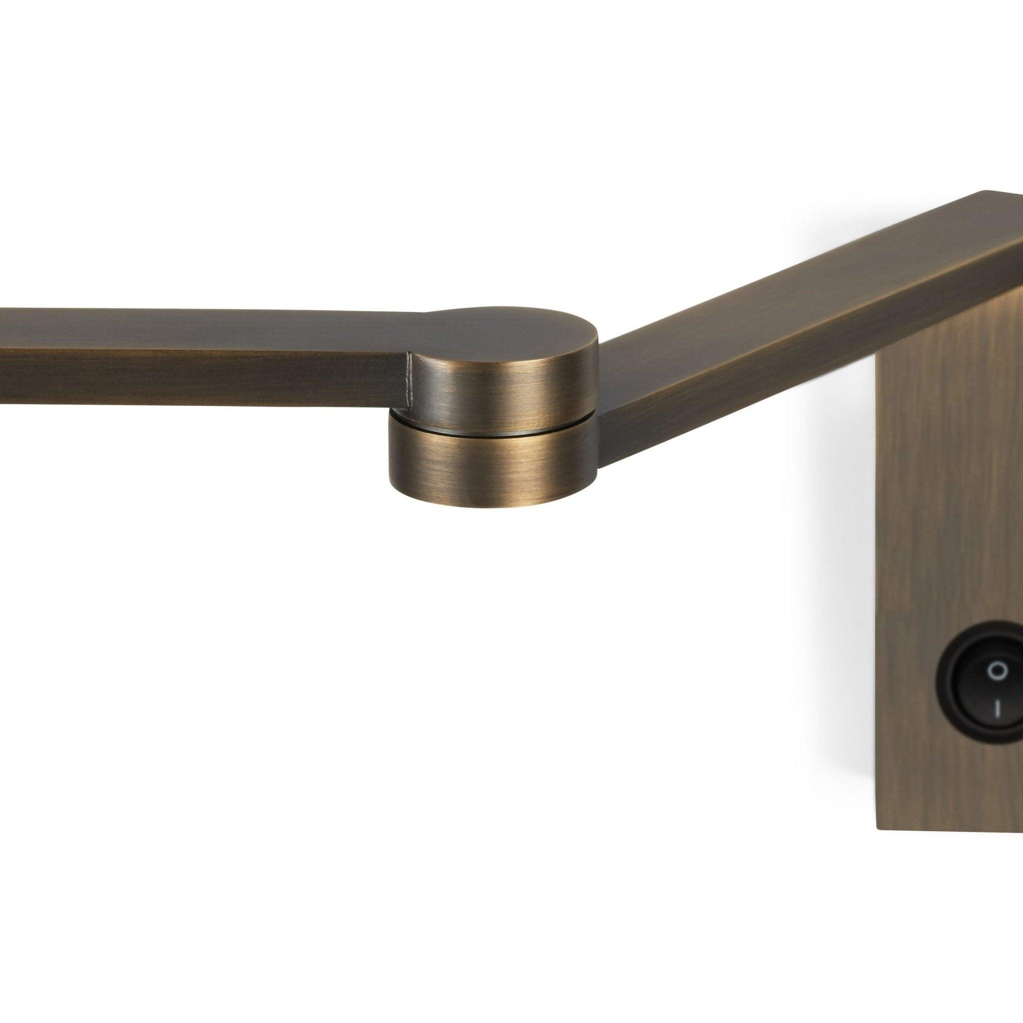 Lampa ścienna MANHATTAN szczotkowany brąz Contardi Eye on Design