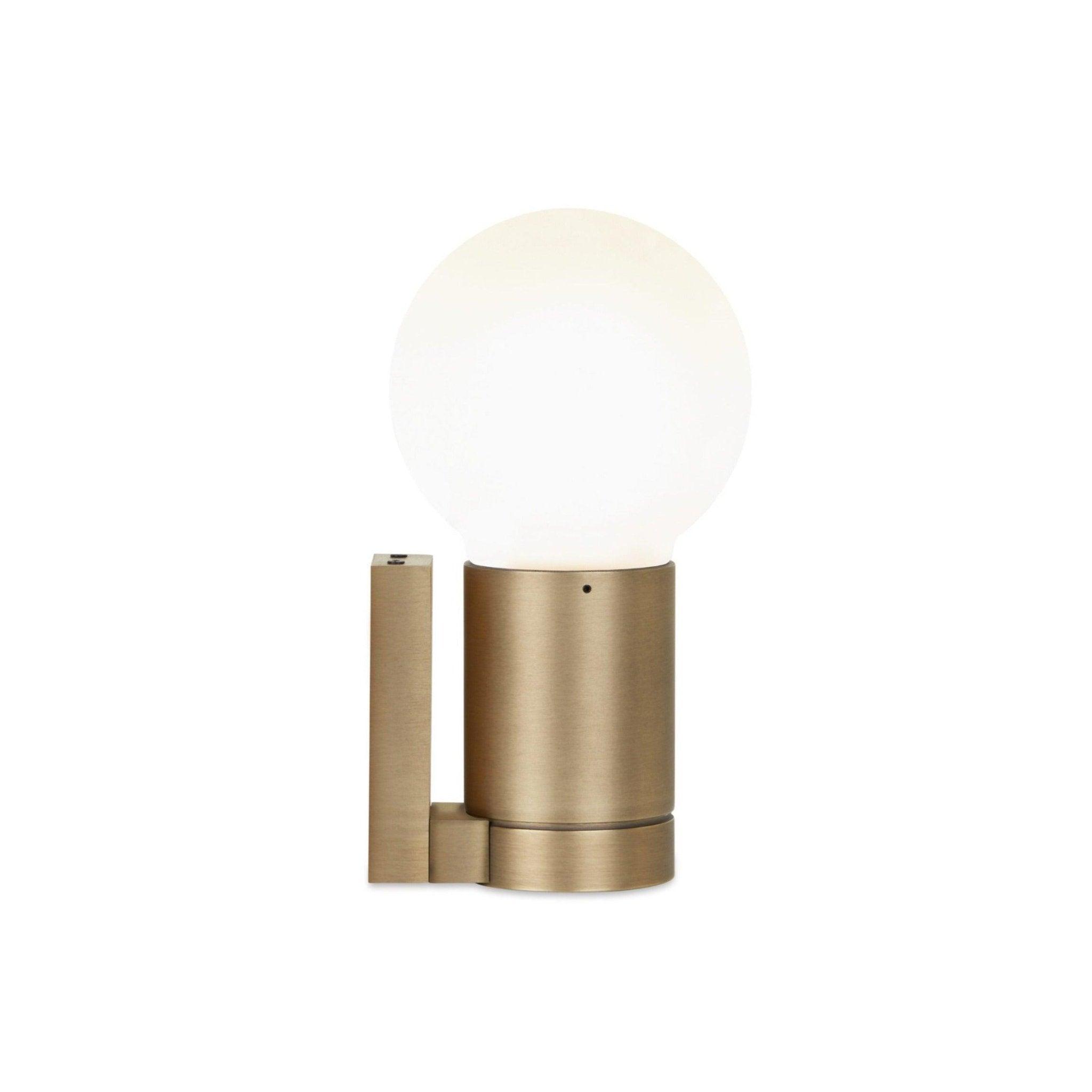 Lampa ścienna SOLITARIO satynowy brąz Contardi Eye on Design