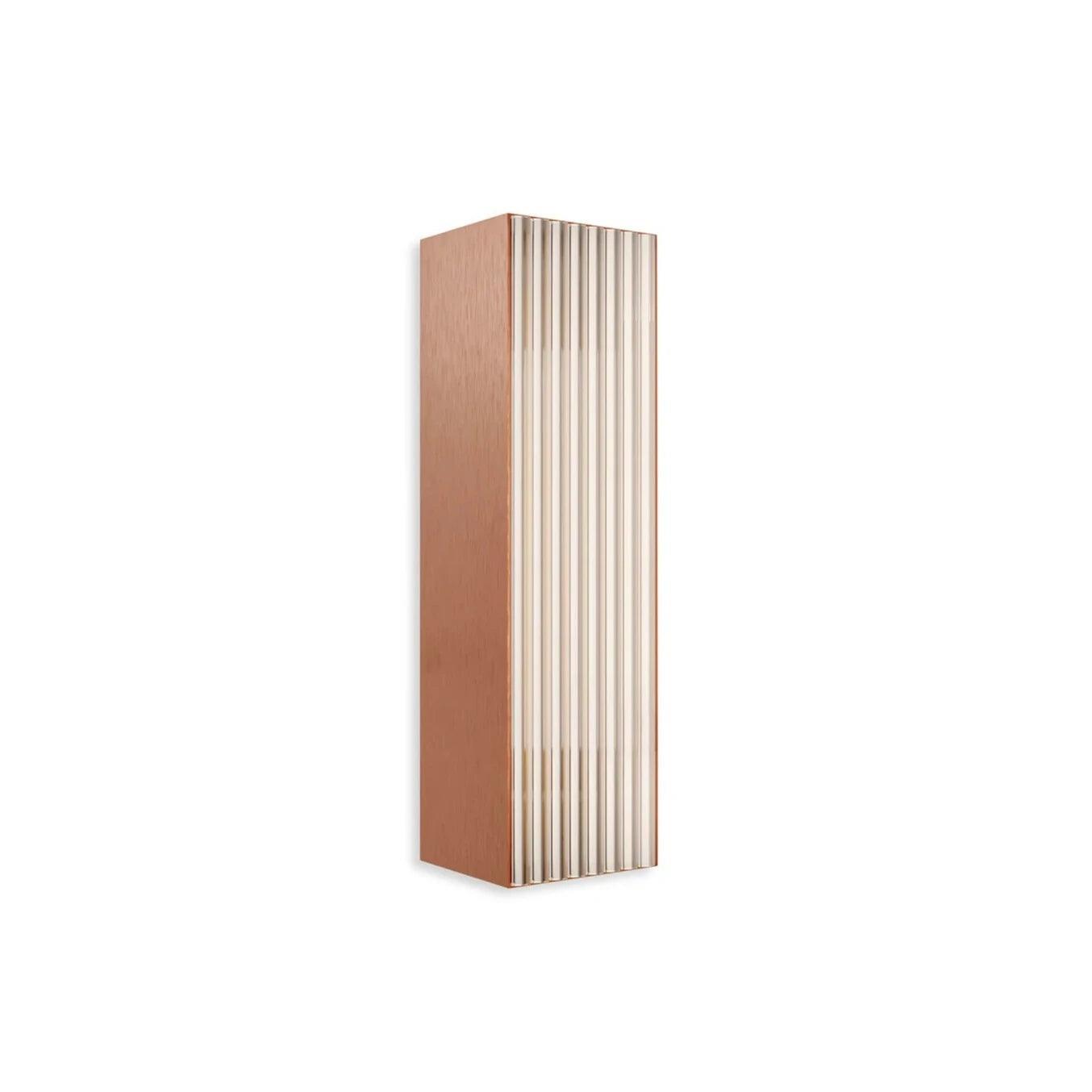 Lampa ścienna STICK satynowa miedź Contardi 30 cm bez opcji ściemniania Eye on Design