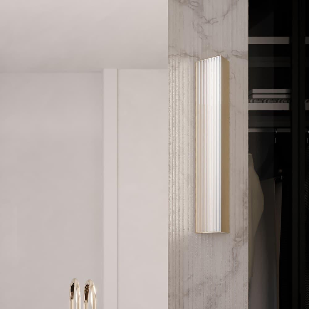 Lampa ścienna STICK satynowa miedź Contardi Eye on Design