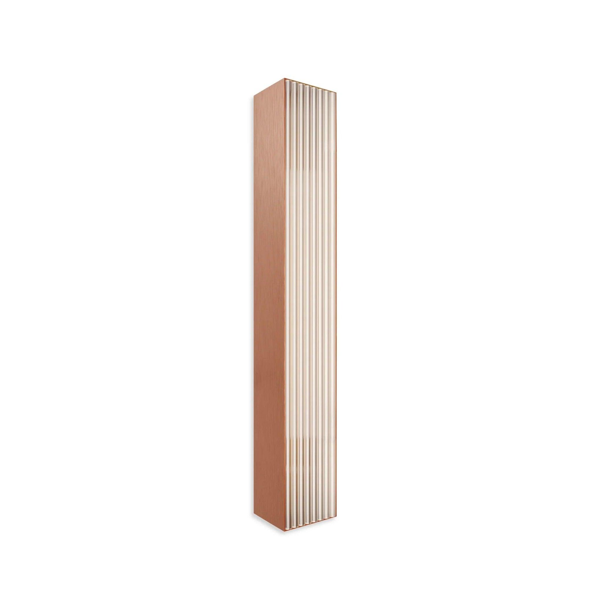 Lampa ścienna STICK satynowa miedź Contardi 60 cm bez opcji ściemniania Eye on Design