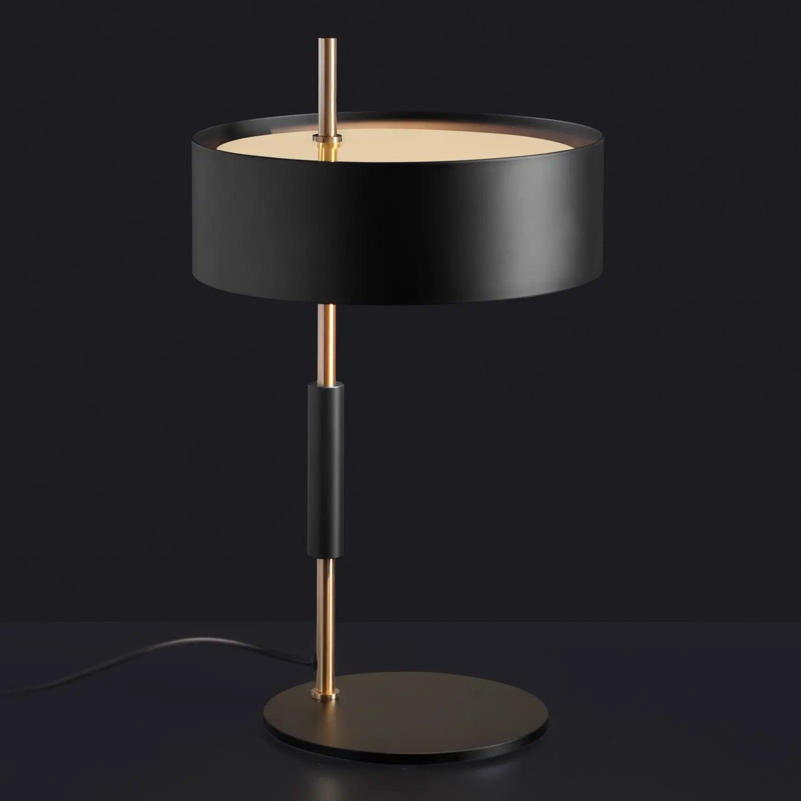 Lampa stołowa 1953 czarny Oluce Eye on Design