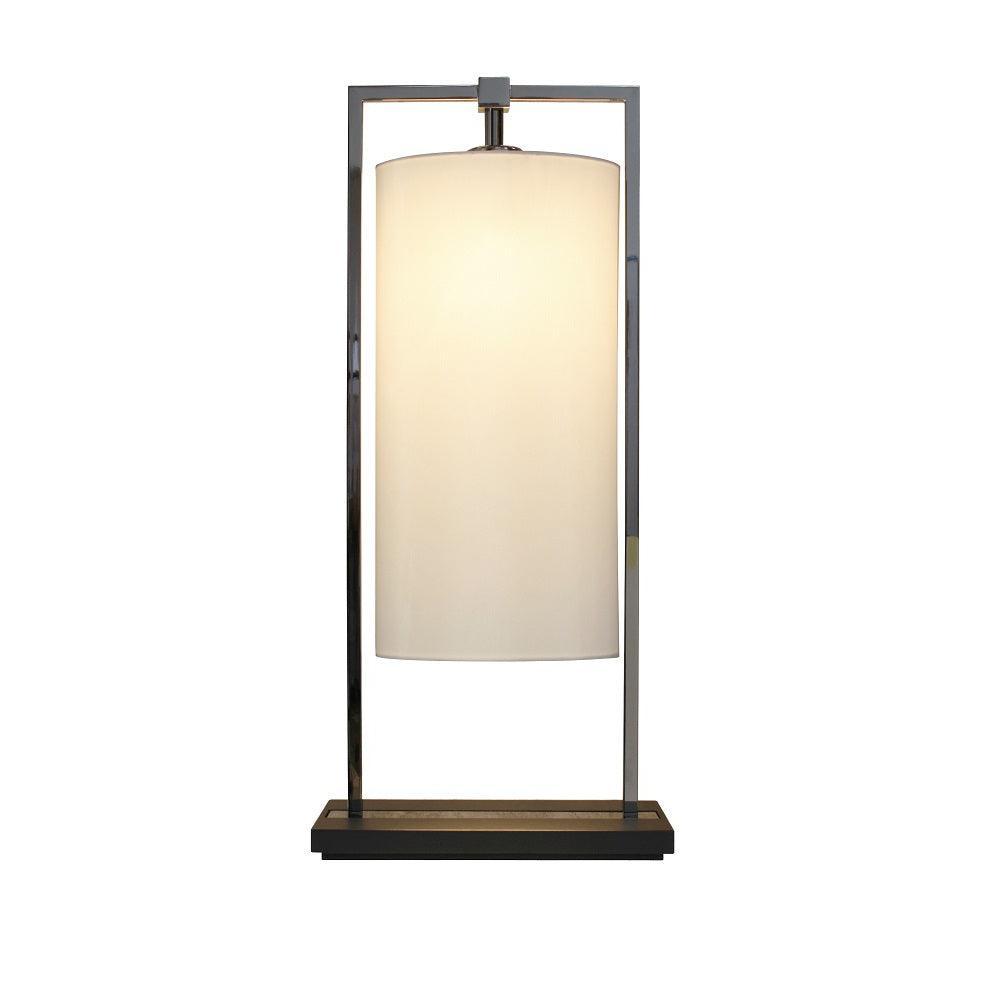 Lampa stołowa ATHENA polerowany nikiel Contardi Eye on Design