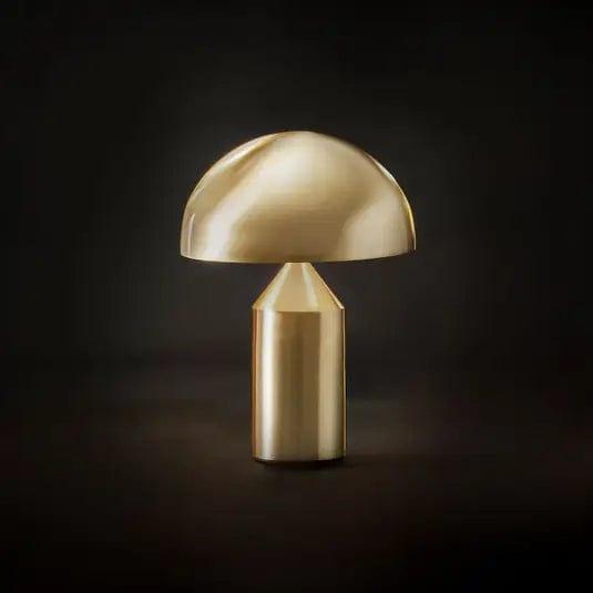 Lampa stołowa ATOLLO złoty Oluce Eye on Design