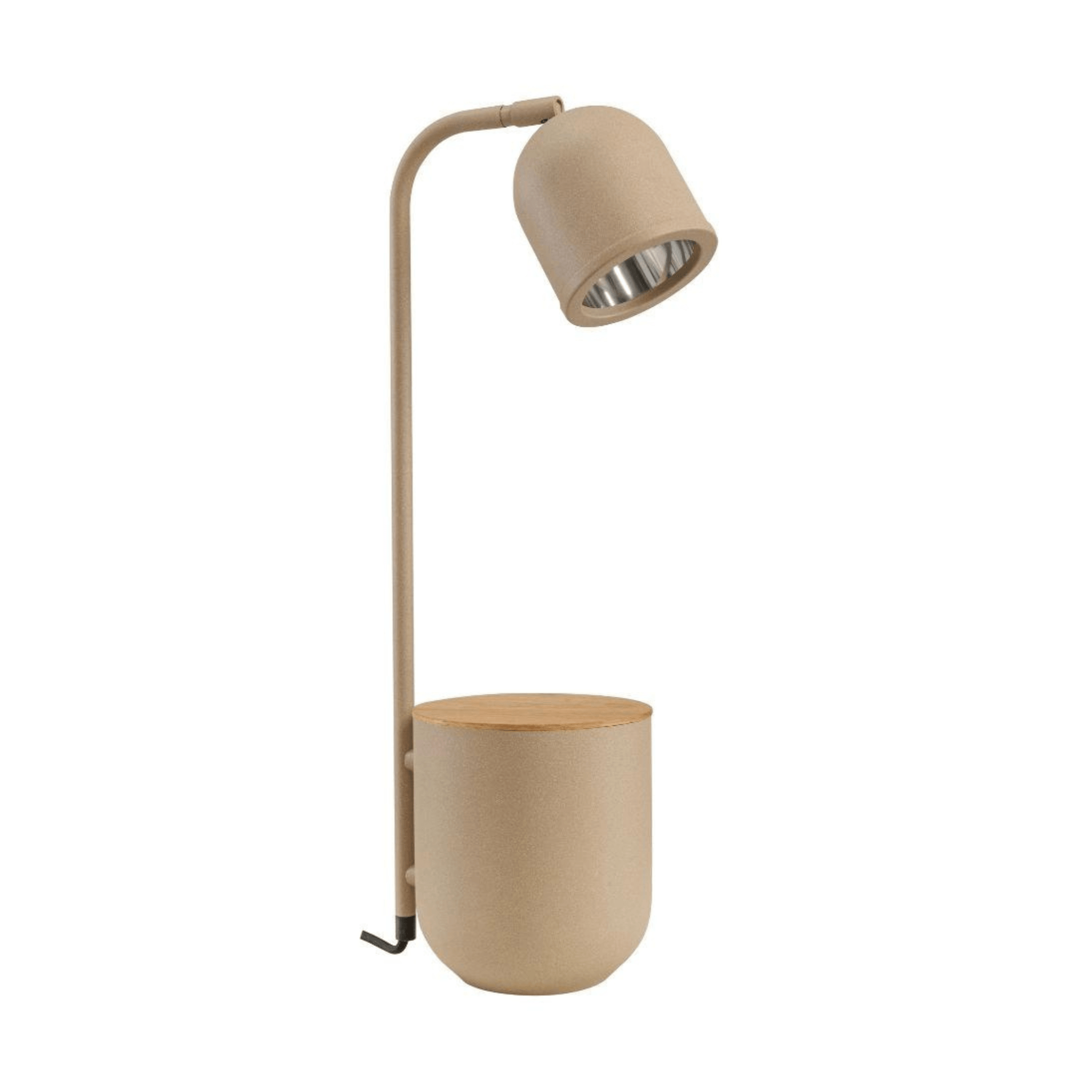 Lampa stołowa BOTANICA WOOD beżowy Kaspa Eye on Design