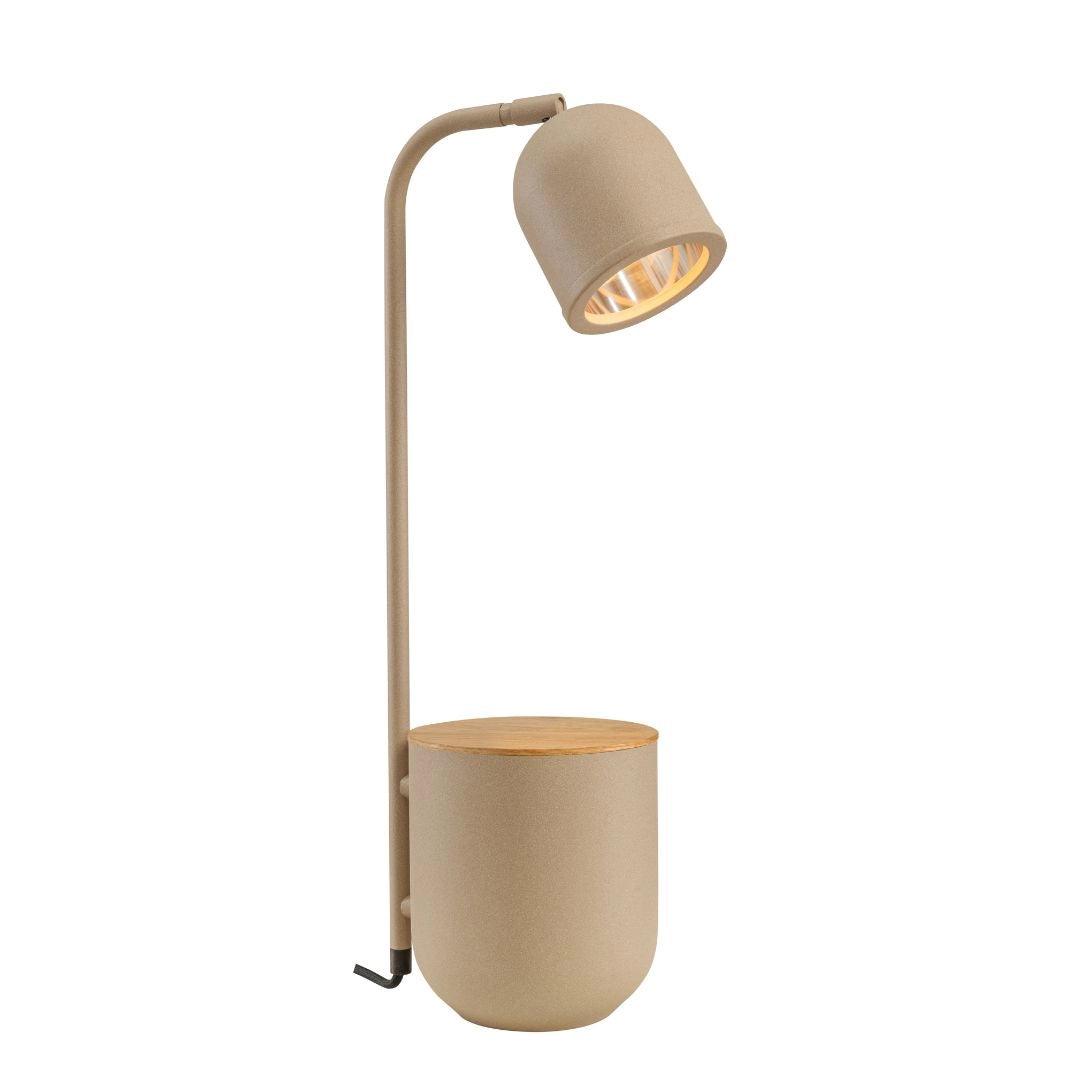 Lampa stołowa BOTANICA WOOD beżowy Kaspa Eye on Design