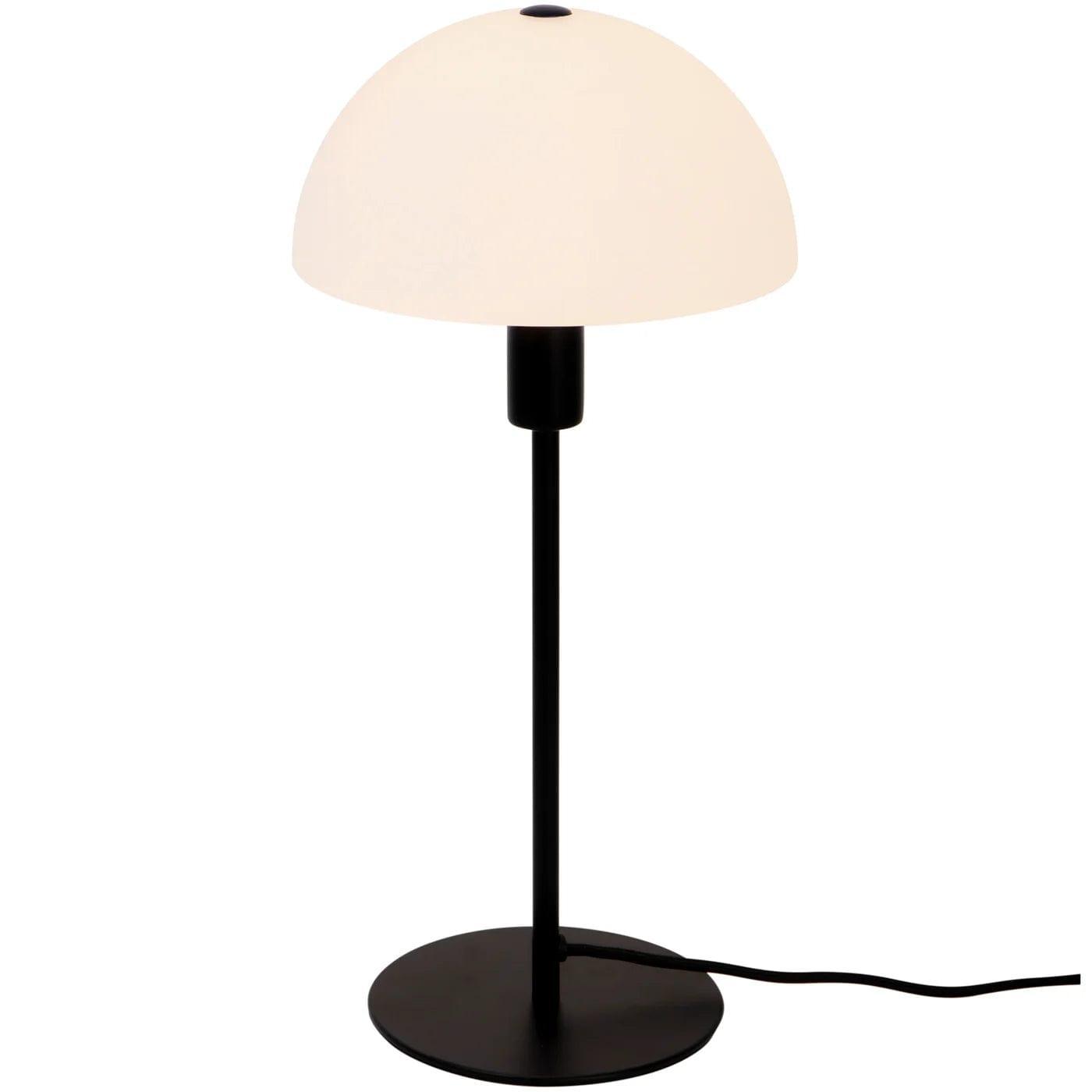Lampa stołowa ELLEN czarny ze szklanym kloszem Nordlux Eye on Design