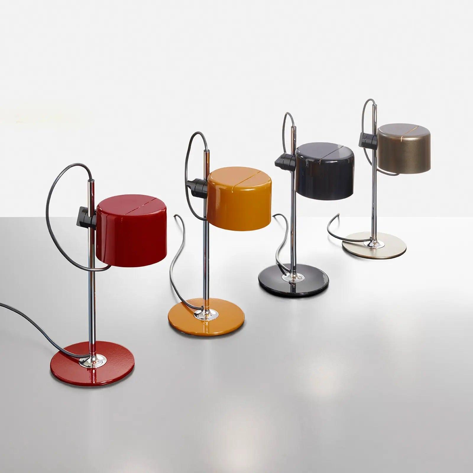 Lampa stołowa MINI COUPÉ czerwony Oluce Eye on Design
