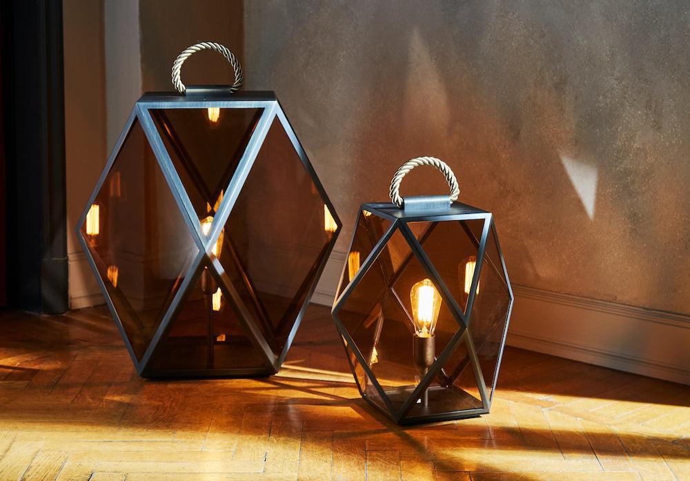 Lampa stołowa MUSE satynowy brąz Contardi Eye on Design