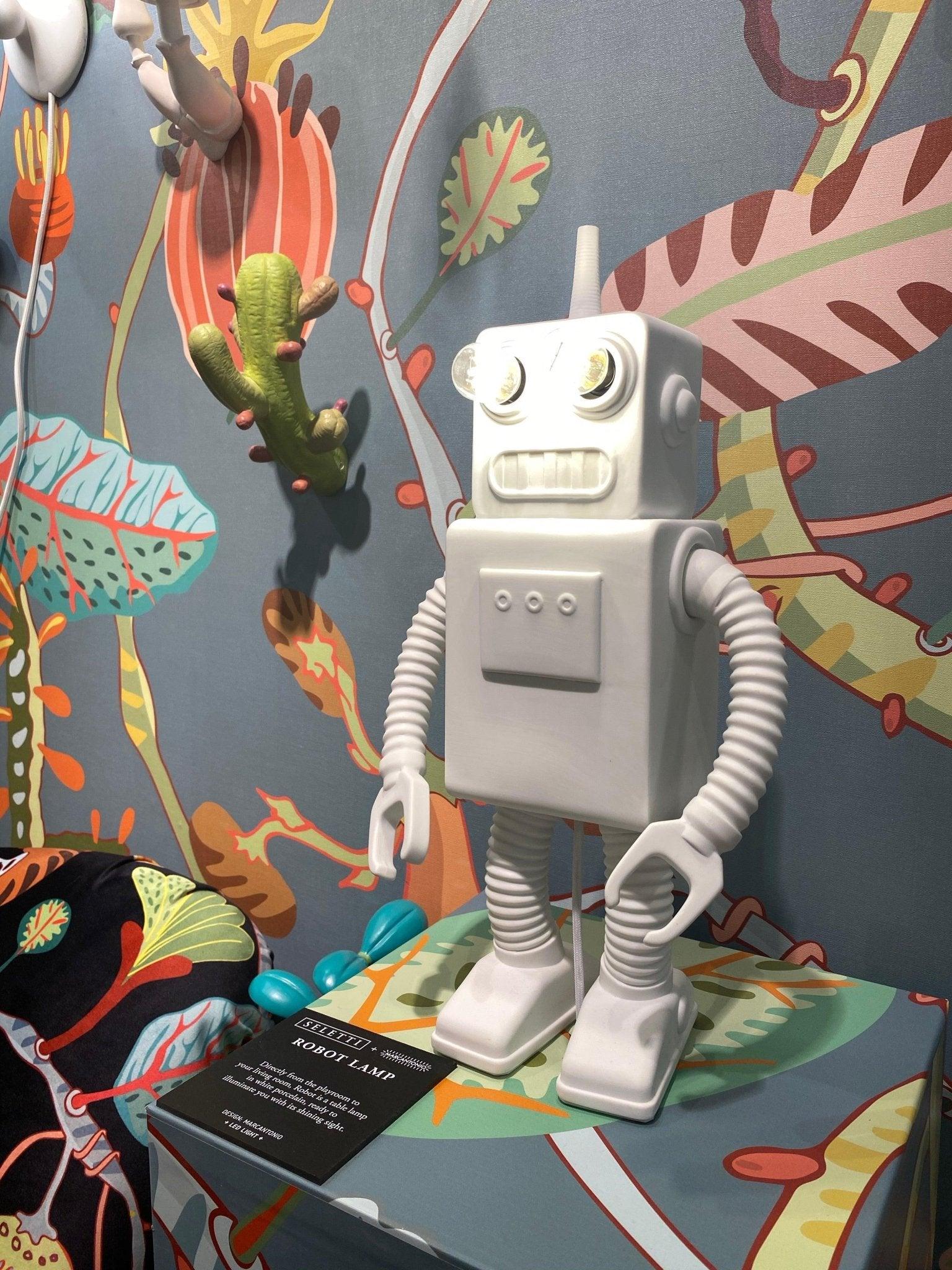 Lampa stołowa ROBOT biały Seletti Eye on Design