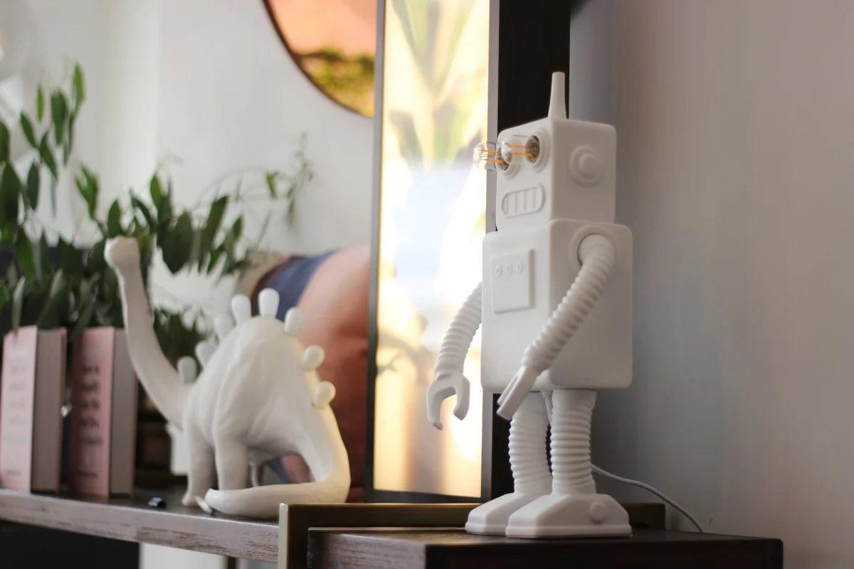 Lampa stołowa ROBOT biały Seletti Eye on Design