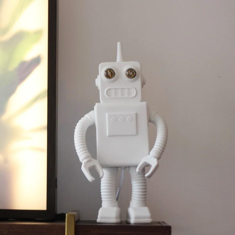 Lampa stołowa ROBOT biały Seletti Eye on Design