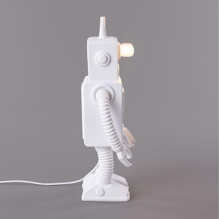 Lampa stołowa ROBOT biały Seletti Eye on Design