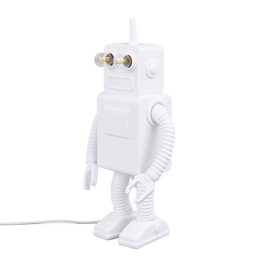 Lampa stołowa ROBOT biały Seletti Eye on Design