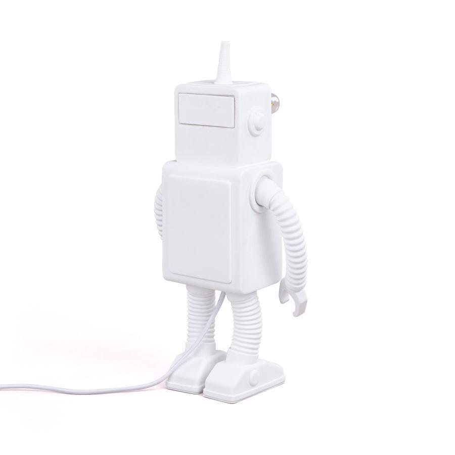 Lampa stołowa ROBOT biały Seletti Eye on Design