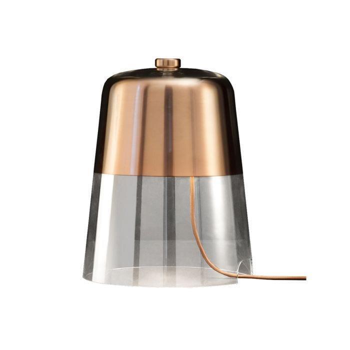 Lampa stołowa SEMPLICE miedziany Oluce Eye on Design