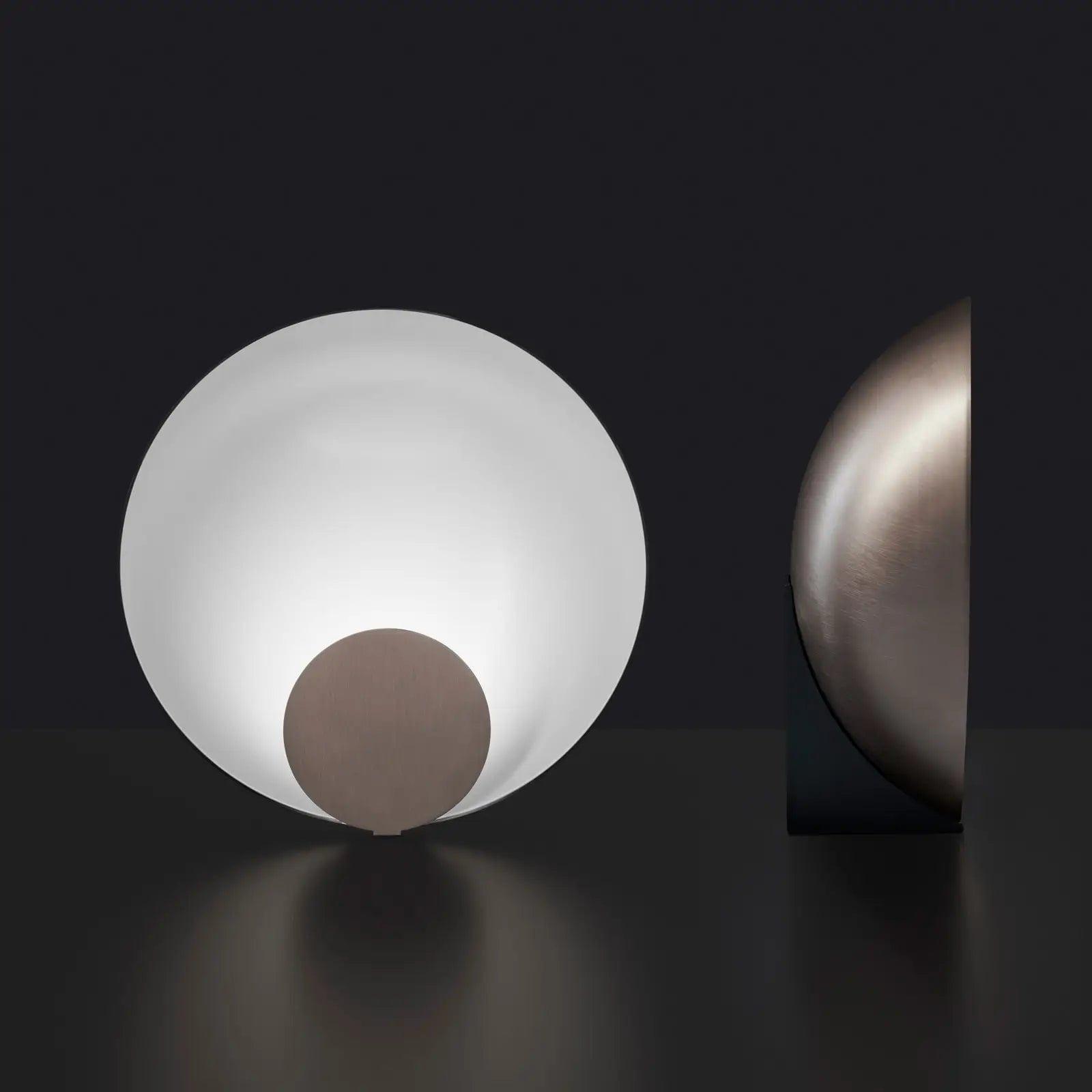 Lampa stołowa SIRO brązowy Oluce Eye on Design