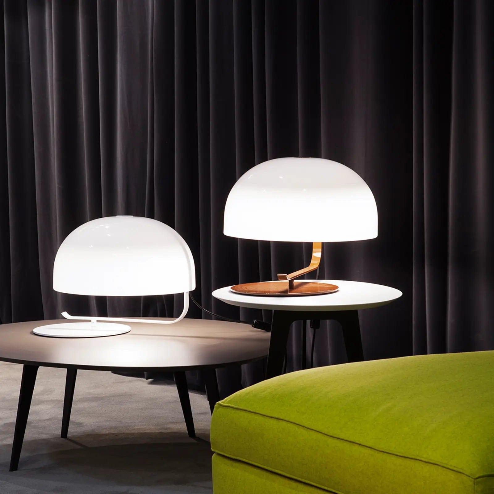Lampa stołowa ZANUSO biały Oluce Eye on Design