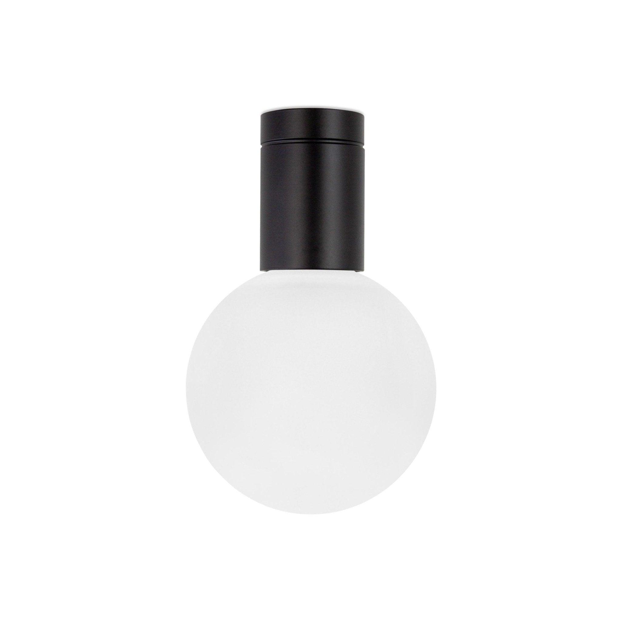 Lampa sufitowa SOLITARIO czarny Contardi 10 cm okrągły Ø 12 cm Eye on Design