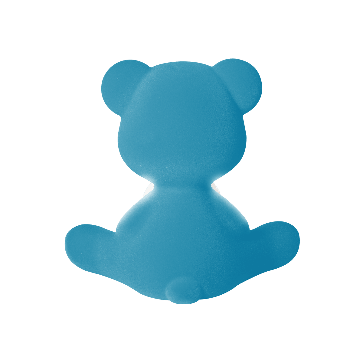 Lampa TEDDY GIRL VELVET błękitna Qeeboo Eye on Design