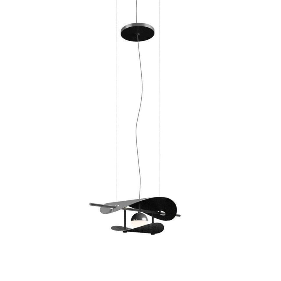 Lampa wisząca COROLLE HORIZONTAL czarny Liu Jo Living Eye on Design