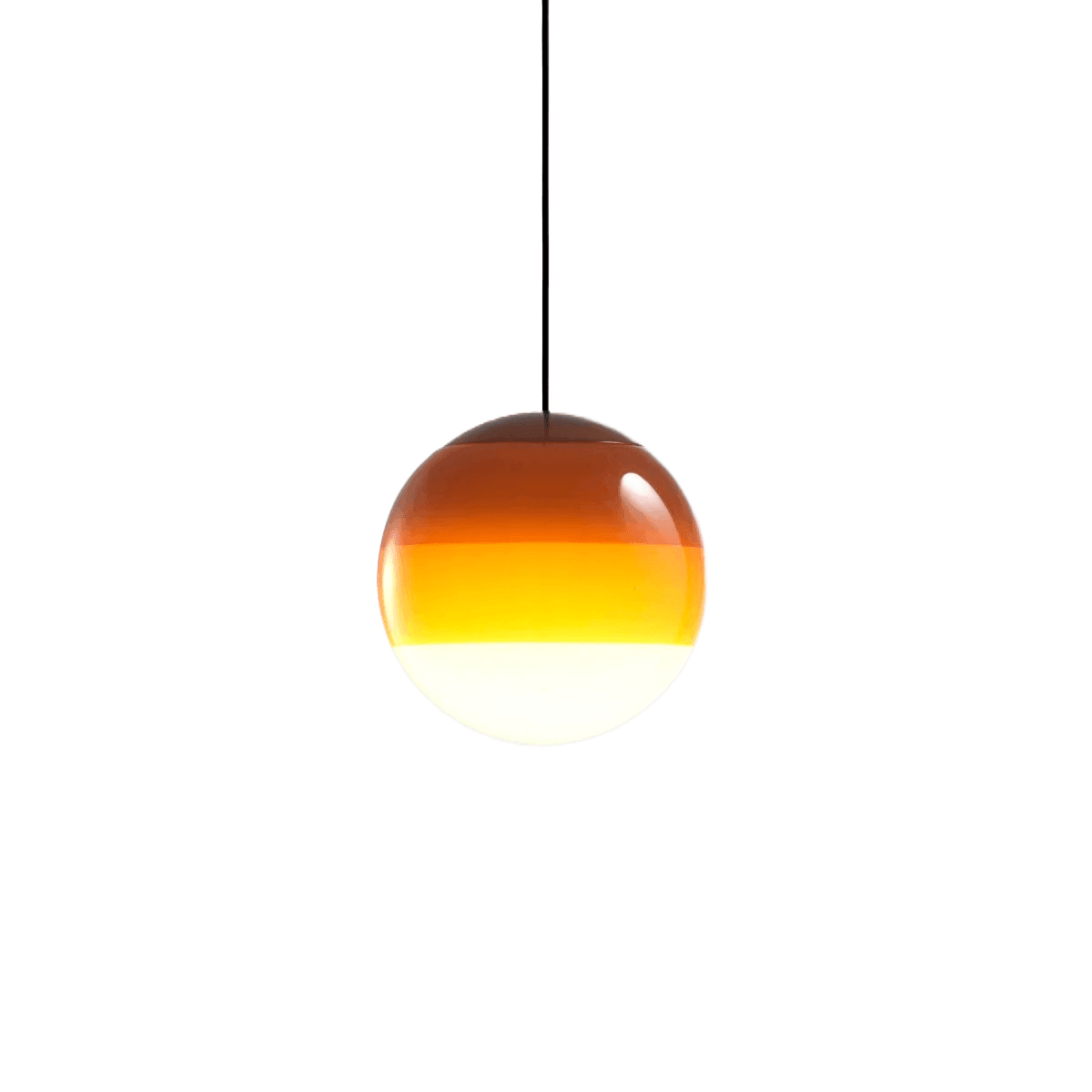 Lampa wisząca DIPPING bursztynowy Marset Eye on Design