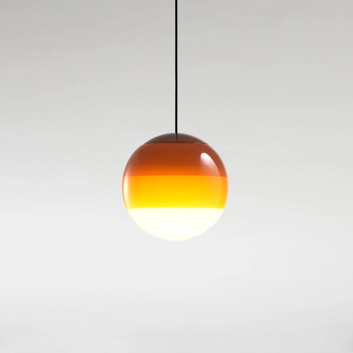 Lampa wisząca DIPPING bursztynowy Marset Eye on Design