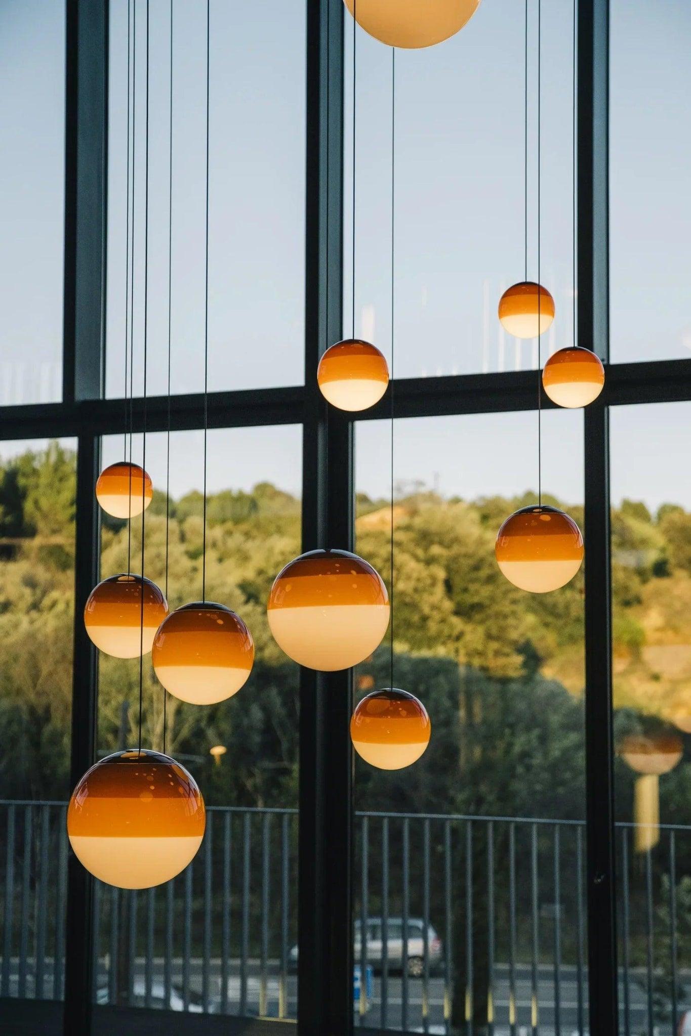 Lampa wisząca DIPPING niebieski Marset Eye on Design