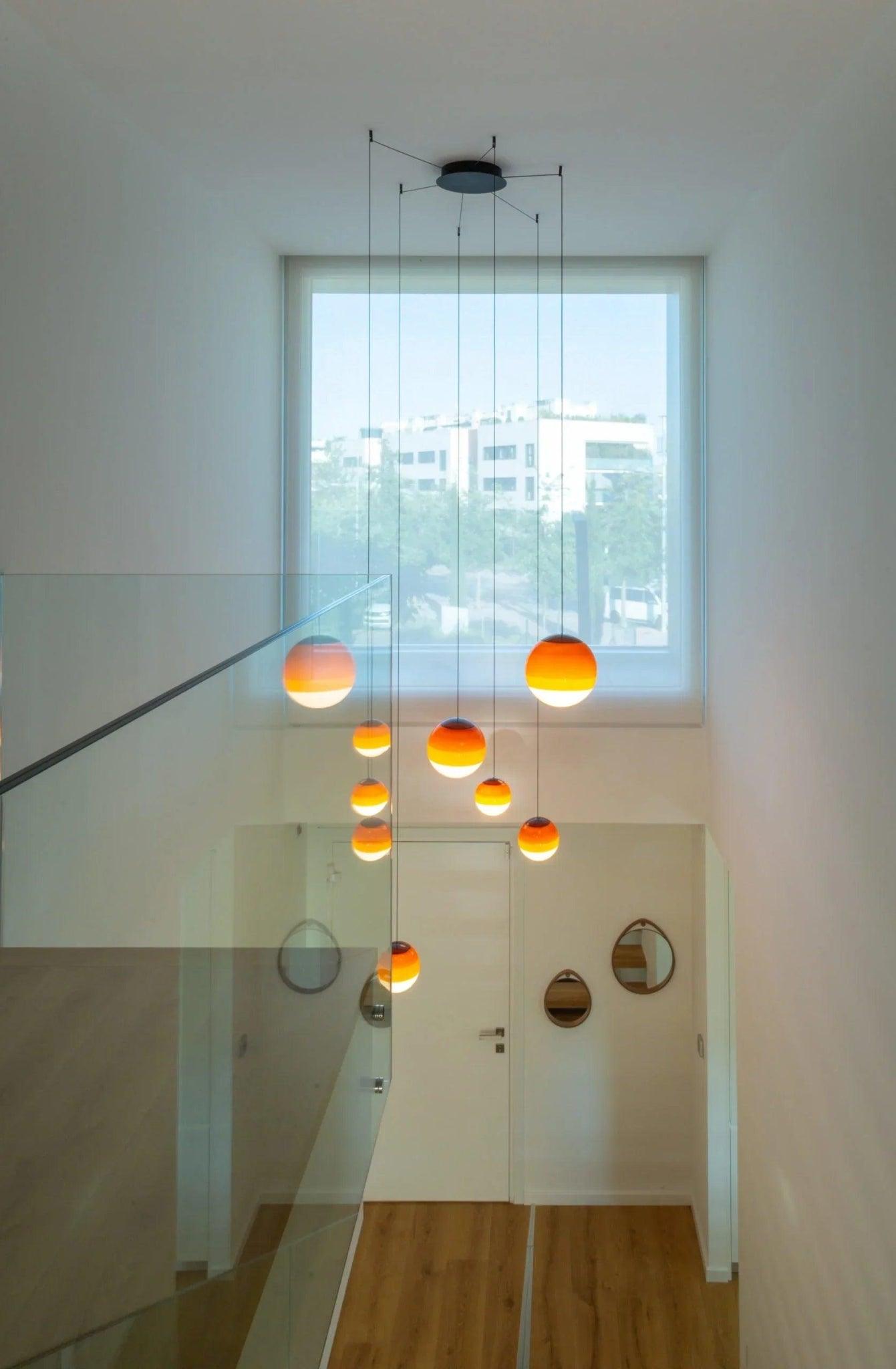 Lampa wisząca DIPPING niebieski Marset Eye on Design