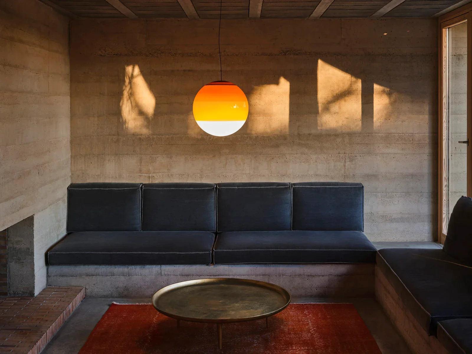 Lampa wisząca DIPPING niebieski Marset Eye on Design
