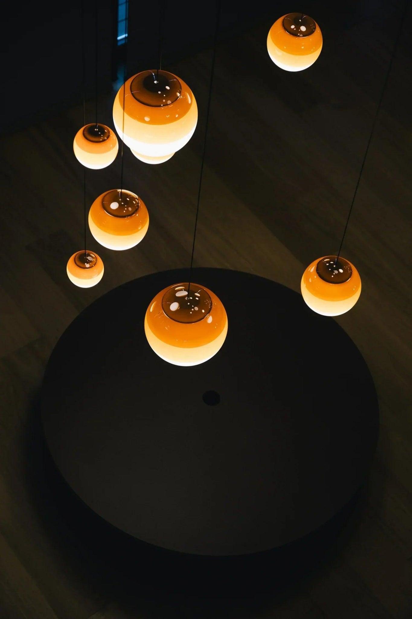 Lampa wisząca DIPPING różowy Marset Eye on Design