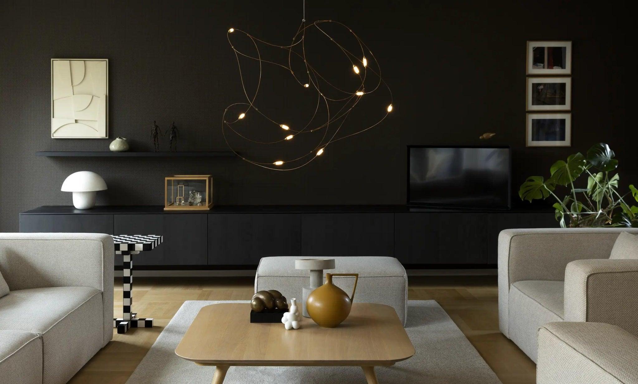 Lampa wisząca FLOCK OF LIGHT brąz Moooi Eye on Design