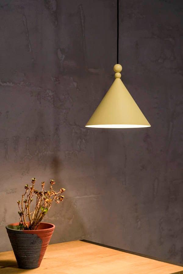 Lampa wisząca KONKO cytrynowa Loftlight Eye on Design